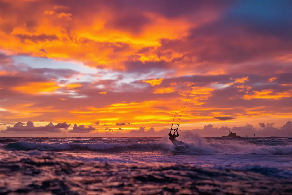 Mejor época del año para practicar kitesurf